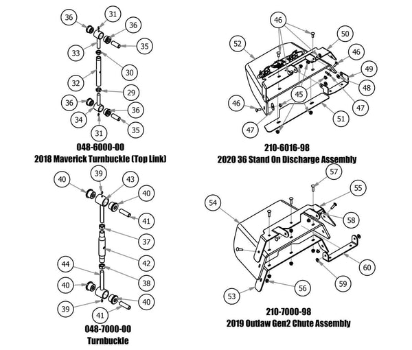 Turnbuckle and Discharge Assembly