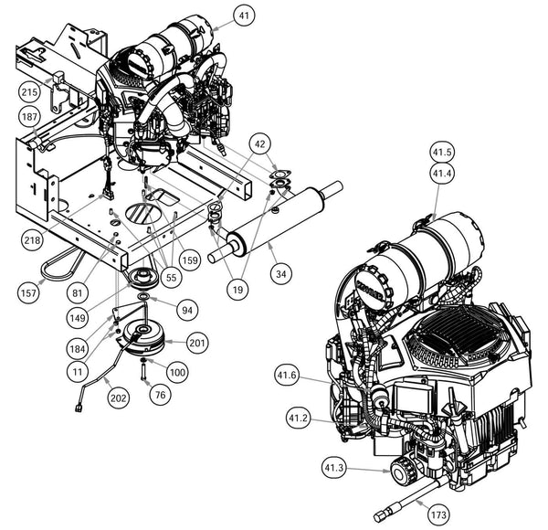824cc Kohler EFI 33HP