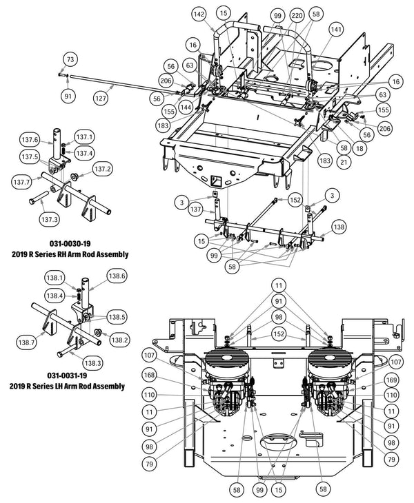 Drive Arm Assemblies