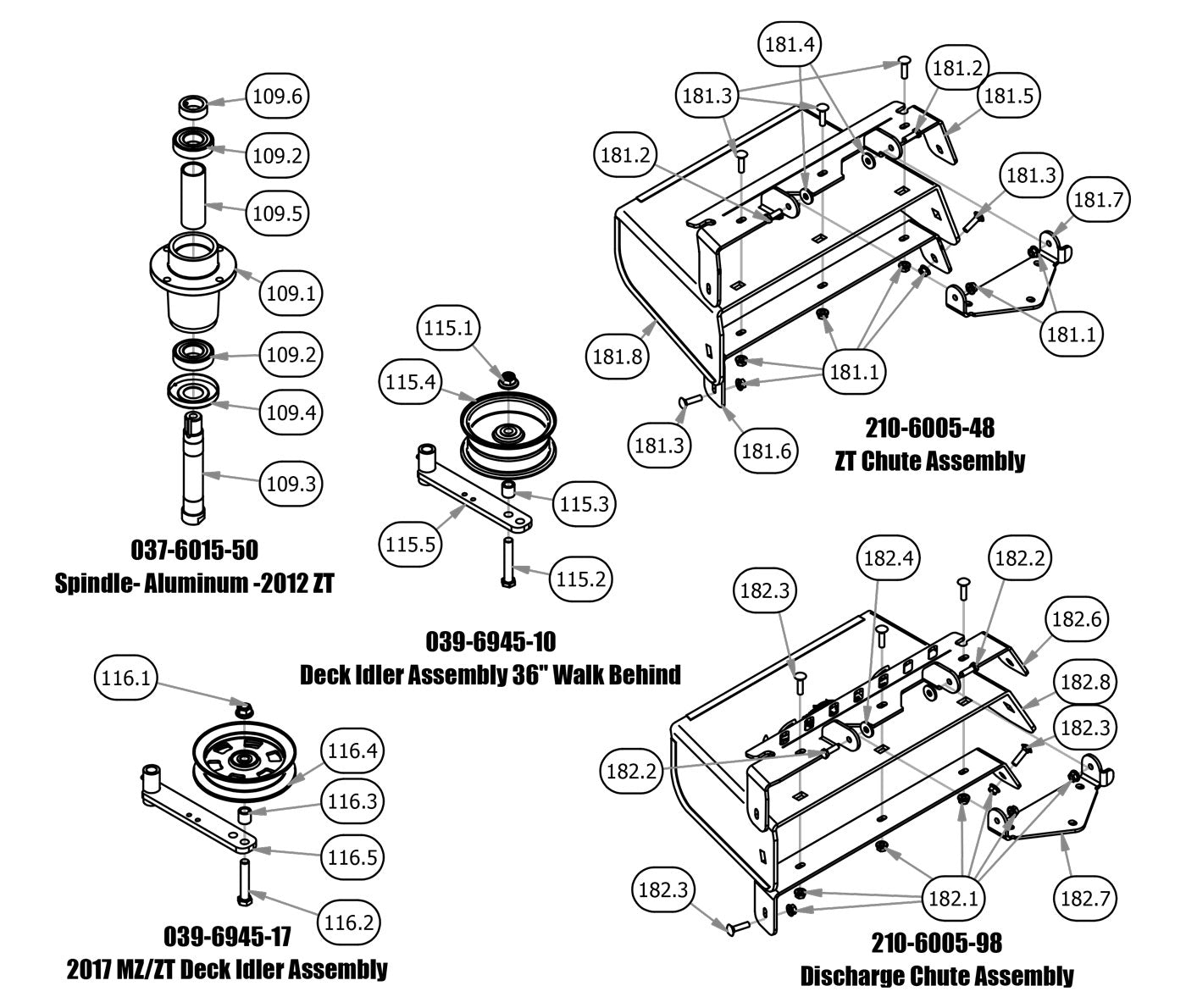 Deck Sub-Assemblies