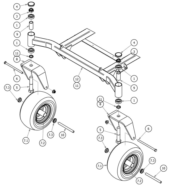 Front Fork Assembly