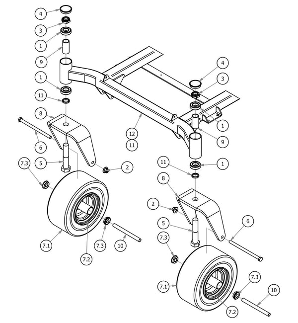 Front Fork Assembly