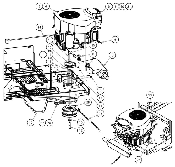 Kohler KT740 & KT745