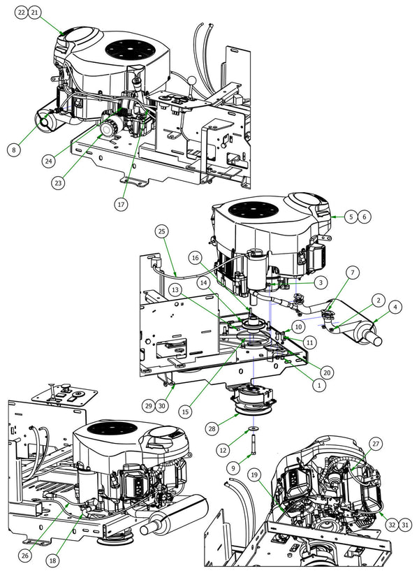 Kohler KT-725 & KT-740
