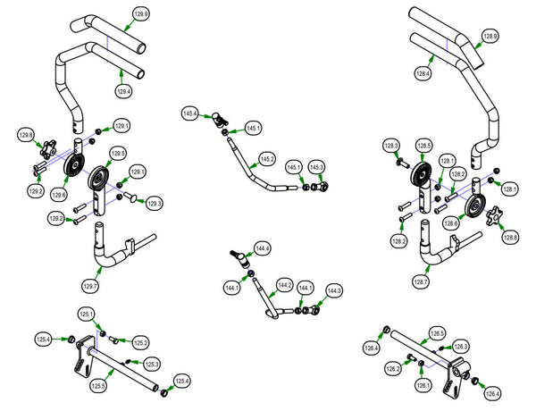 Drive Arm Sub Assemblies
