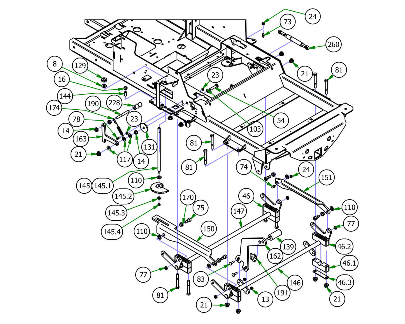 Actuators & Travel Lock