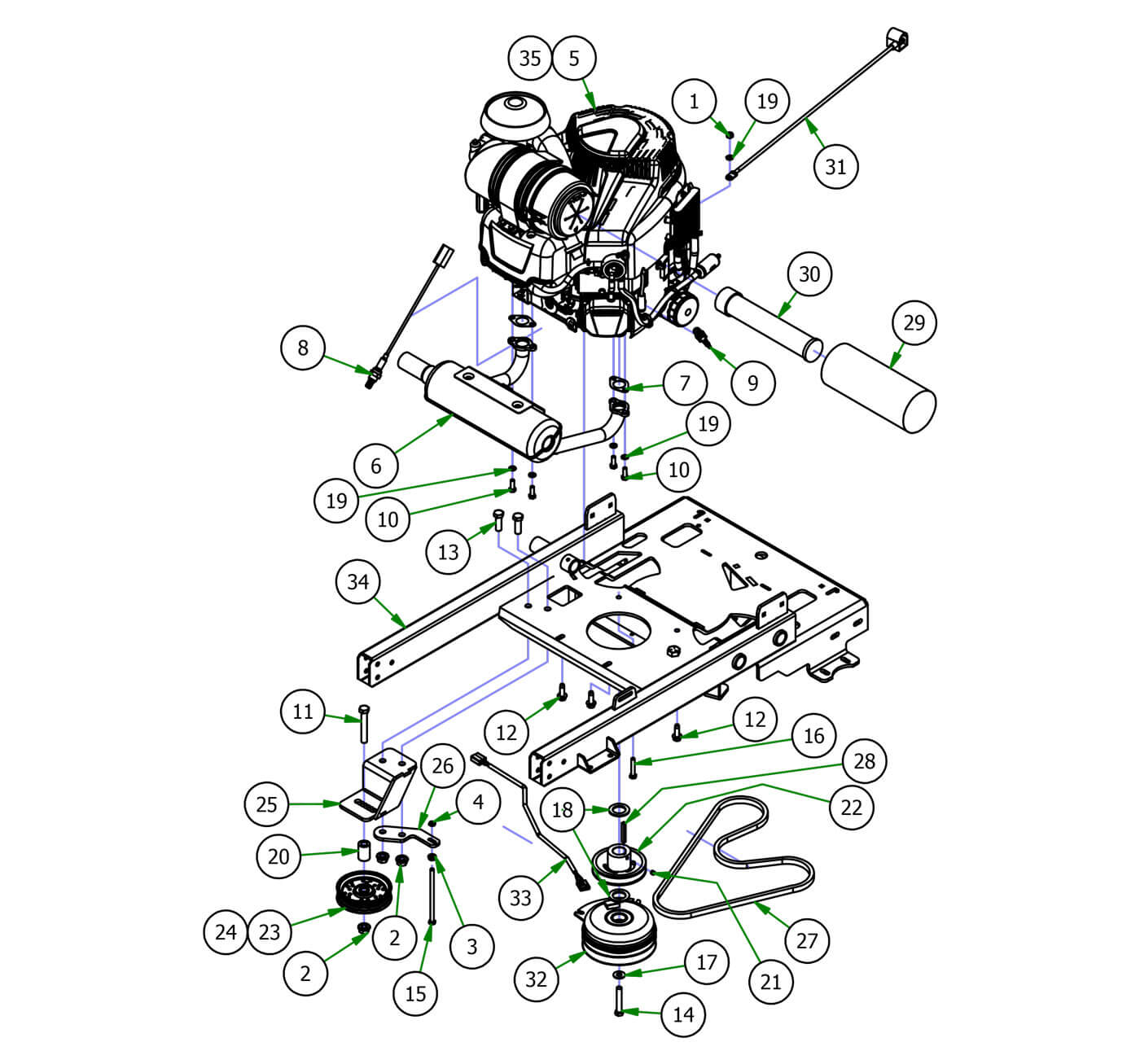 Briggs 28HP Vanguard