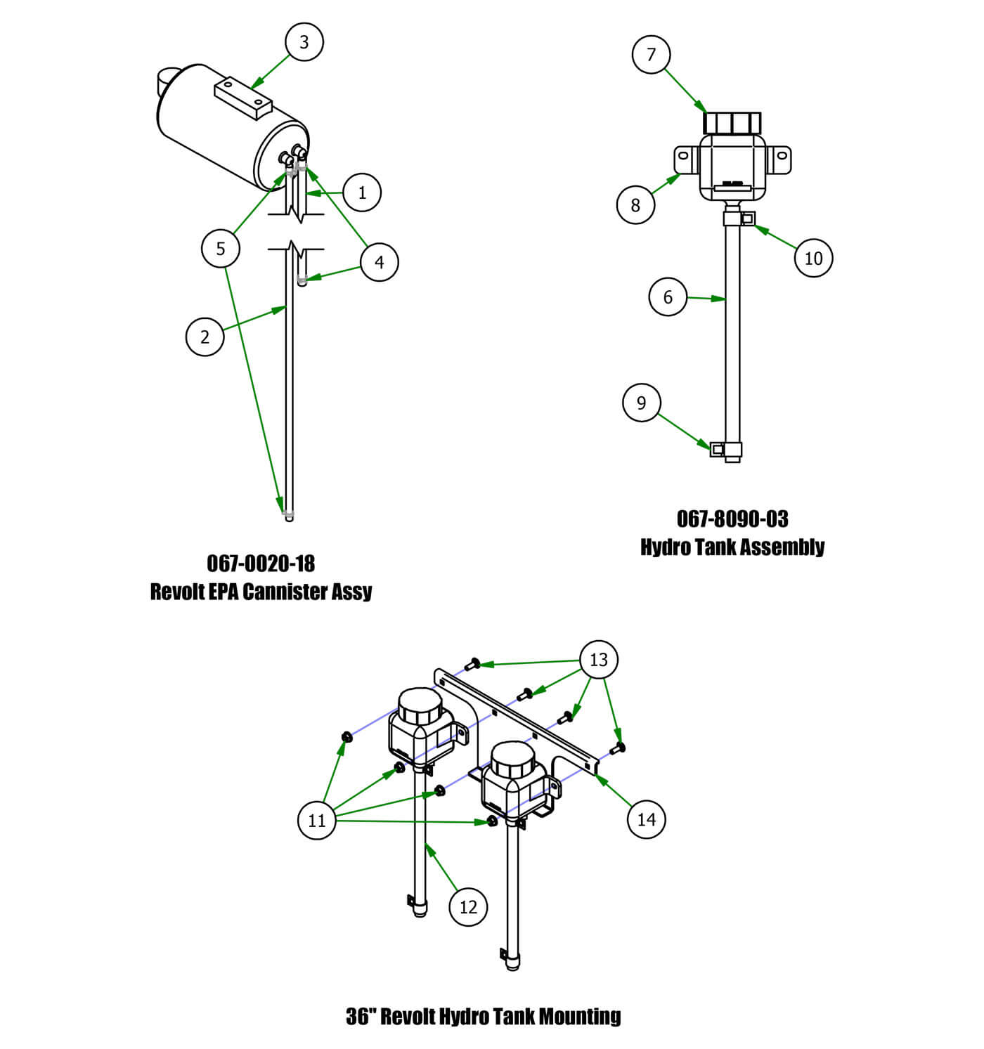 EPA Cannister & Hydro Tank