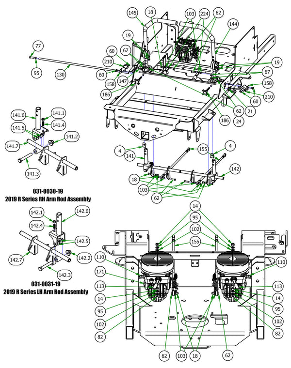 Drive Arm Assemblies