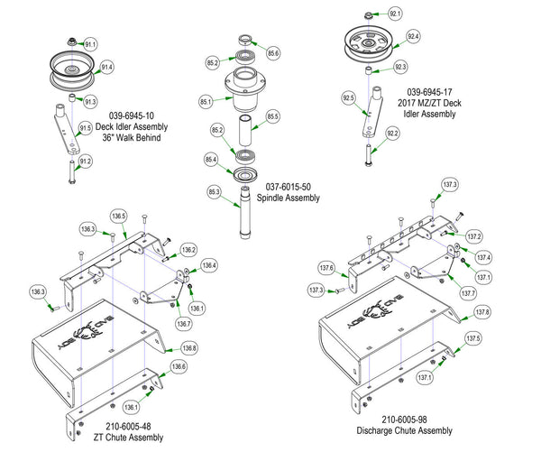 Deck Sub-Assemblies