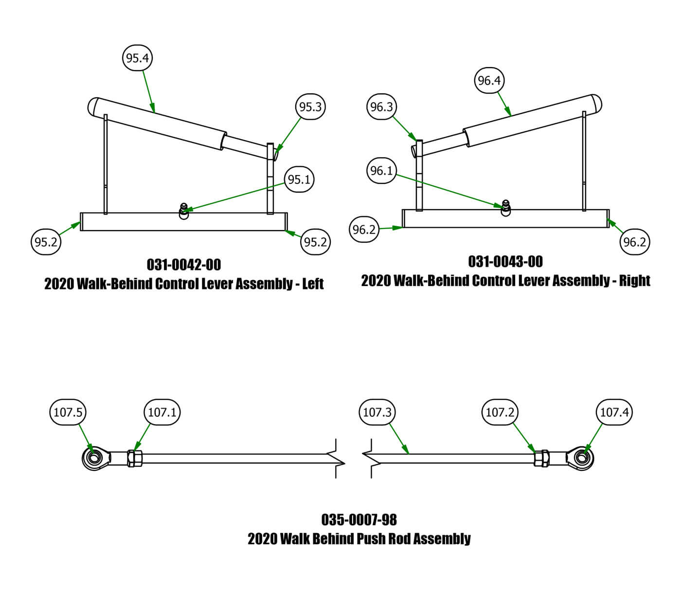 Control Lever & Push Rod
