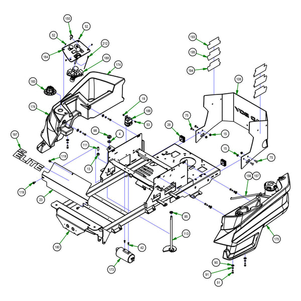 Fuel Tank & Rear Cover