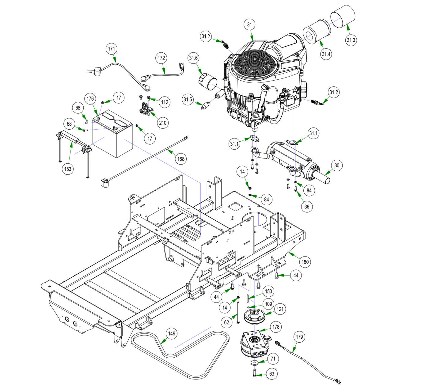 Briggs 27HP Cxi