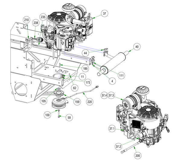 852cc Kawasaki EFI