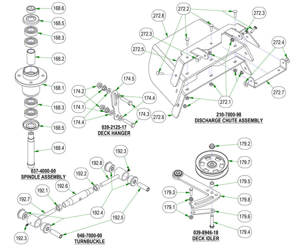 Deck Sub Assemblies