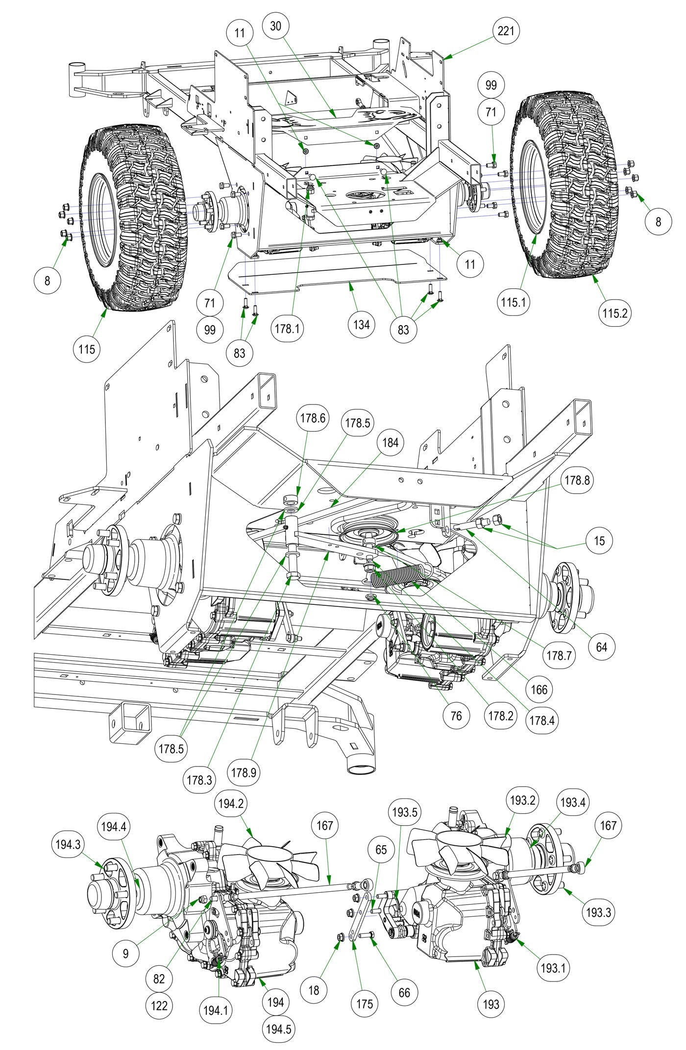 Transaxle Assemblies