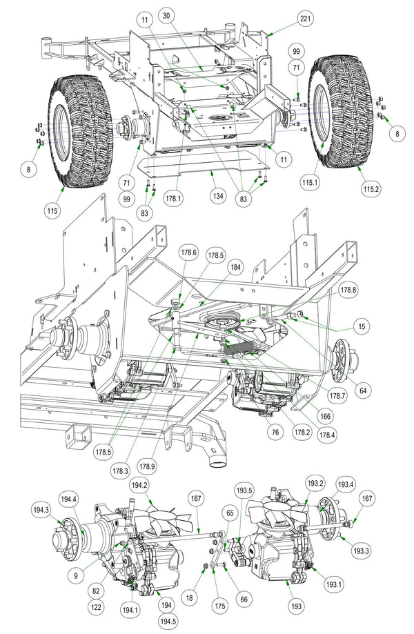Transaxle Assemblies