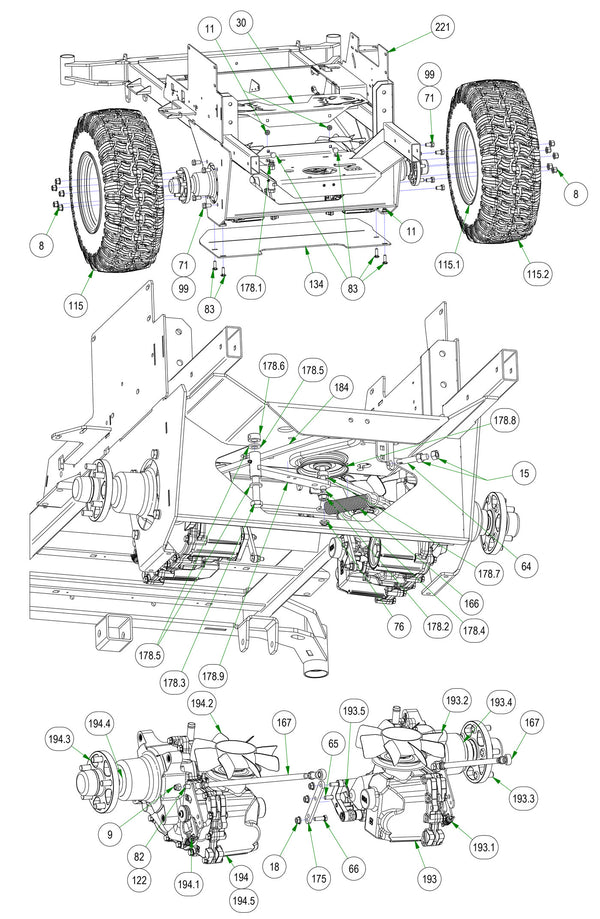 Transaxle Assemblies