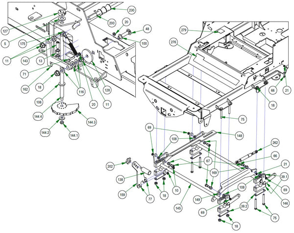 Deck Height Actuators