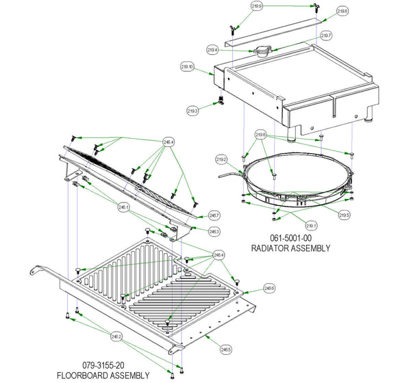 Floorboard & Radiator