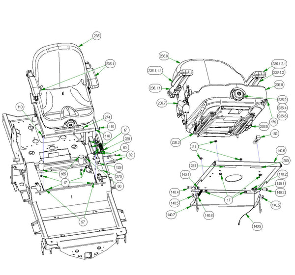 Seat & Brake