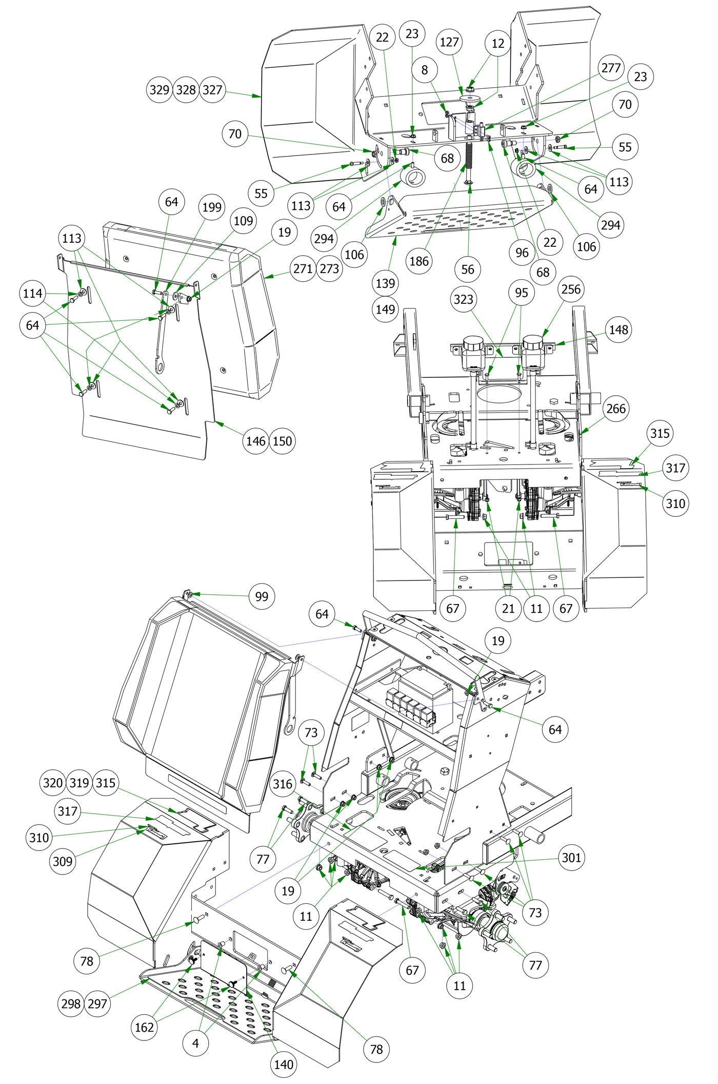 Rear Assemblies