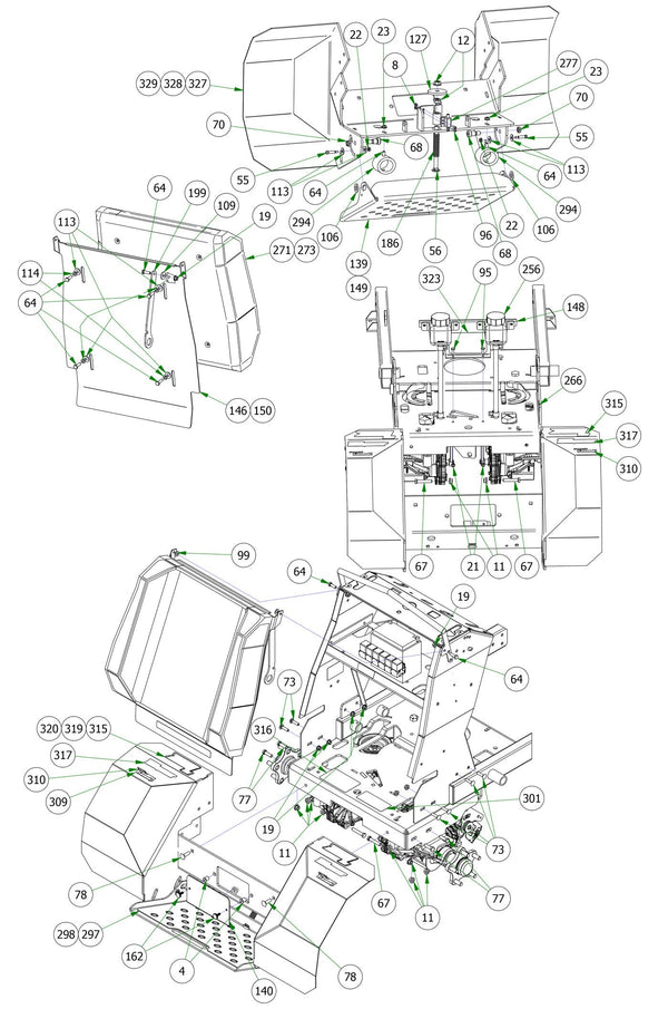 Rear Assemblies