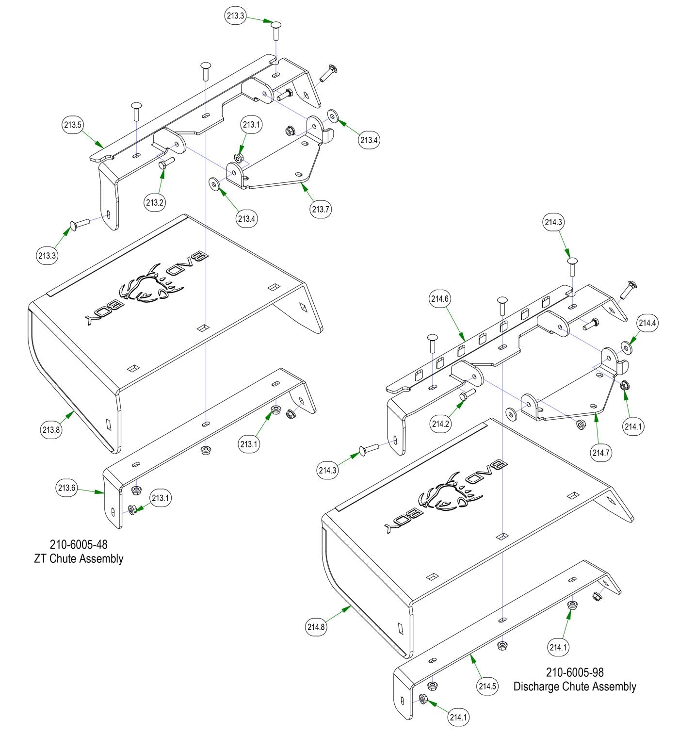 Chute Assemblies