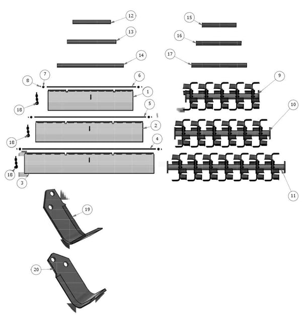 Tiller Parts