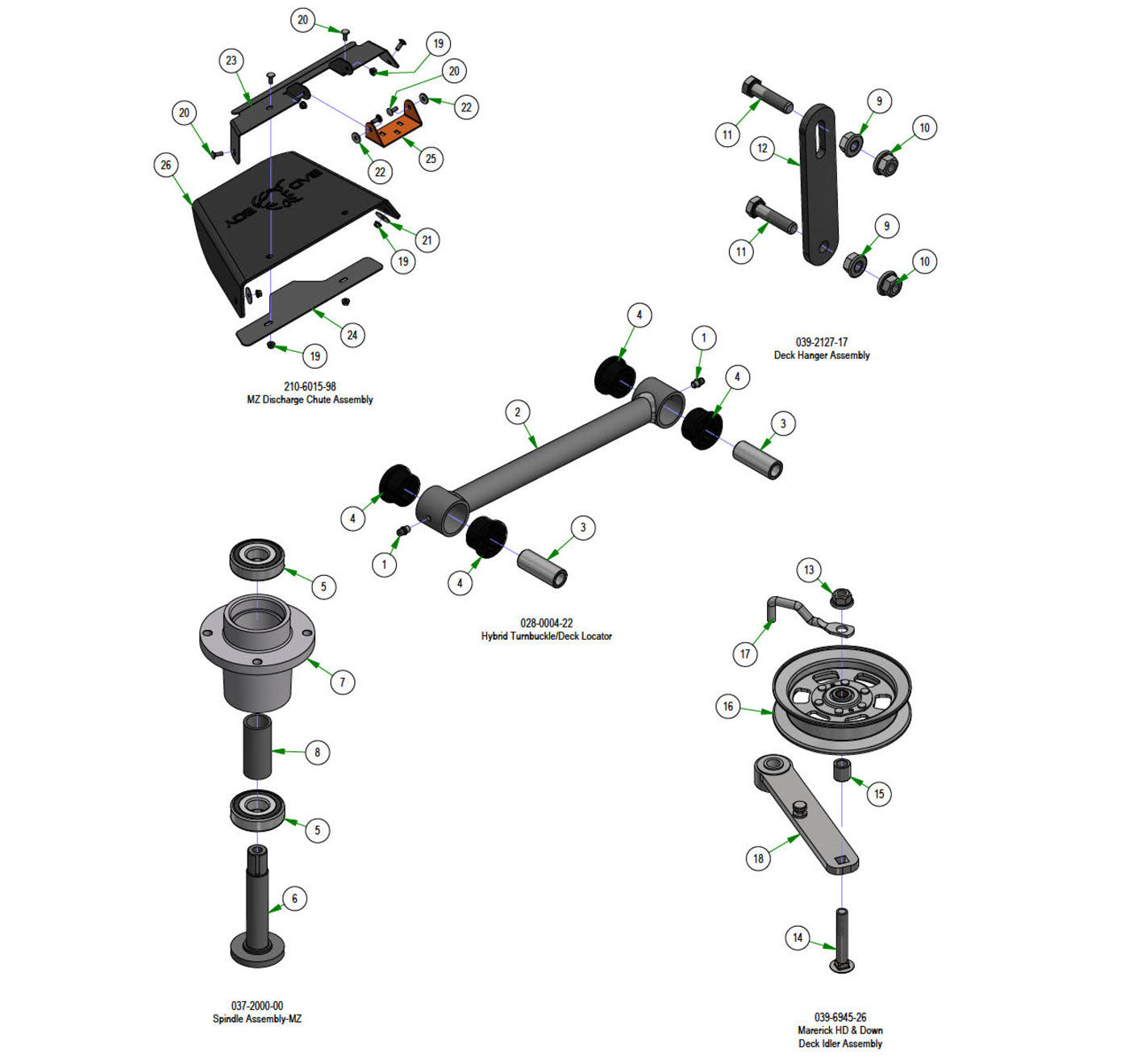 Deck Subassemblies
