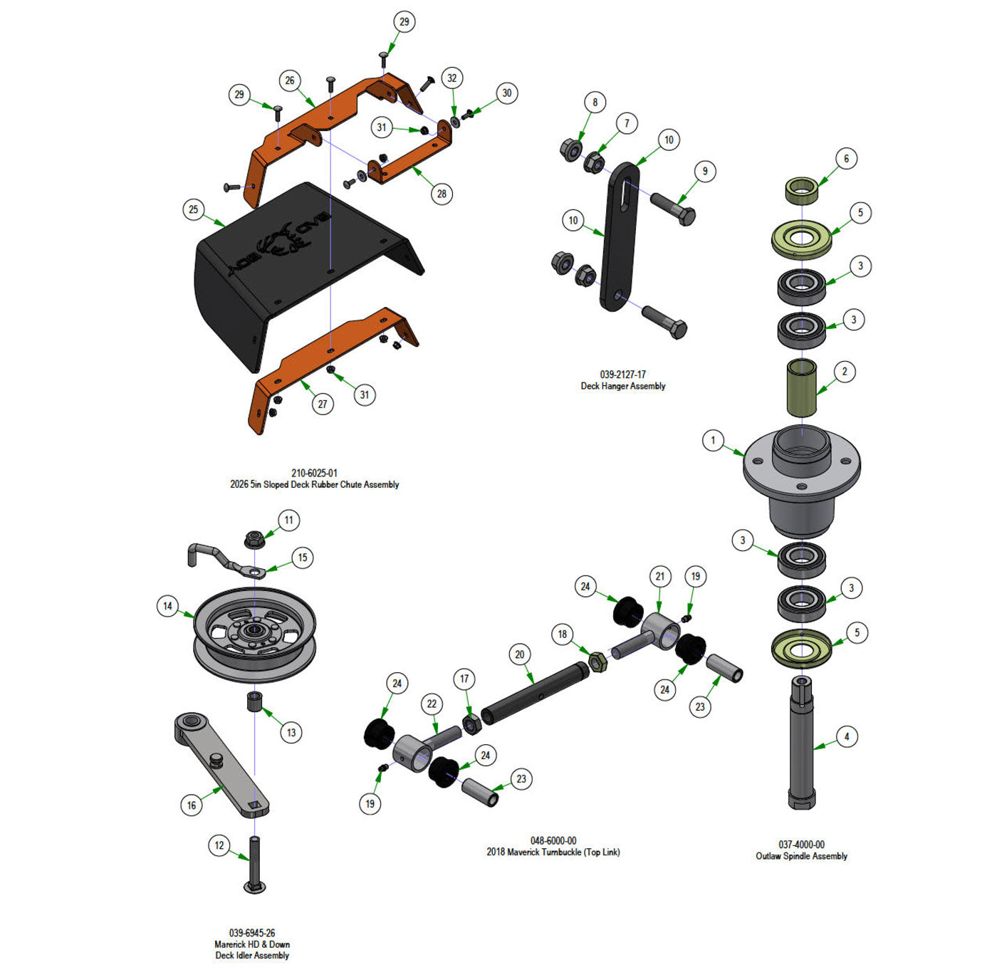 Deck Subassemblies