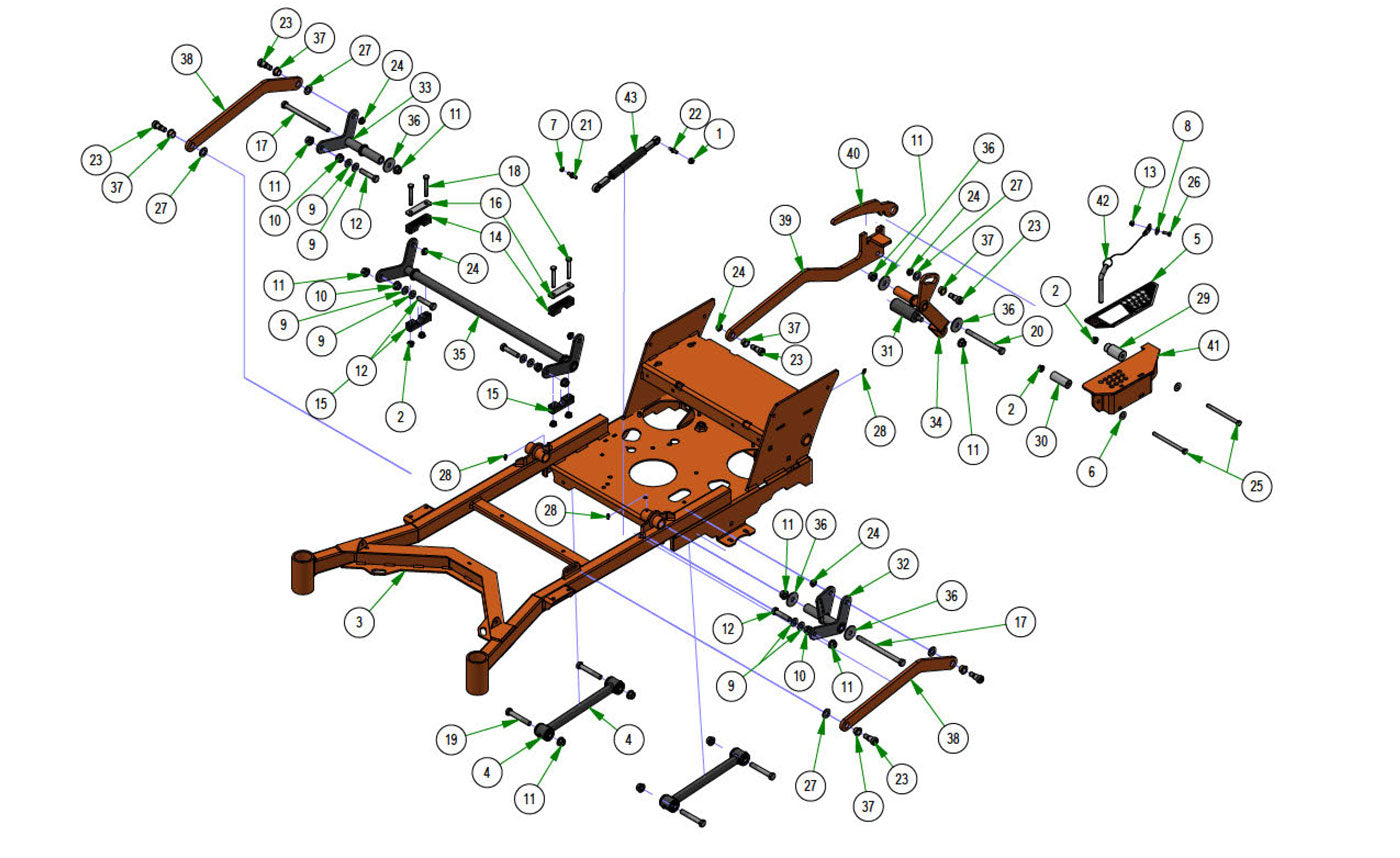 Deck Height Linkage