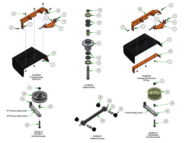 Deck Subassemblies