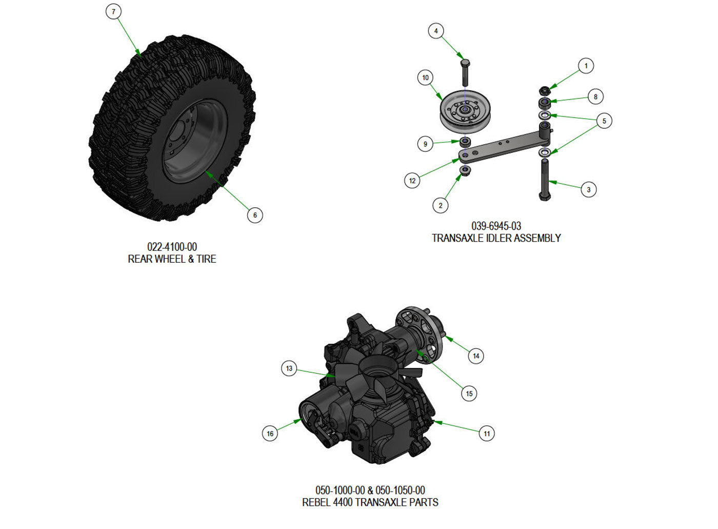 Transaxle Subassemblies