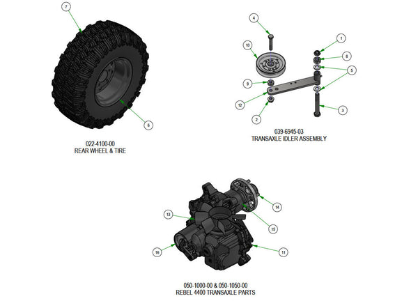 Transaxle Subassemblies
