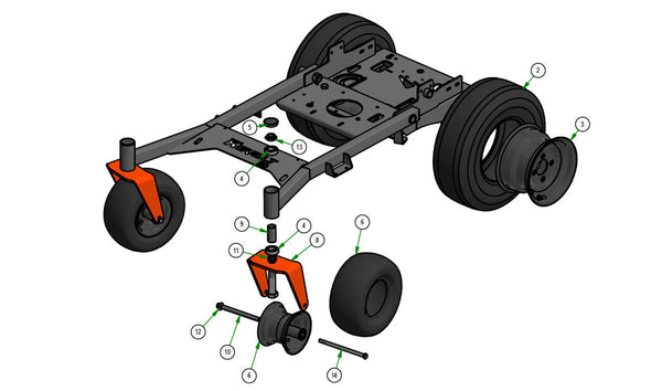 Tires & Front Spindles