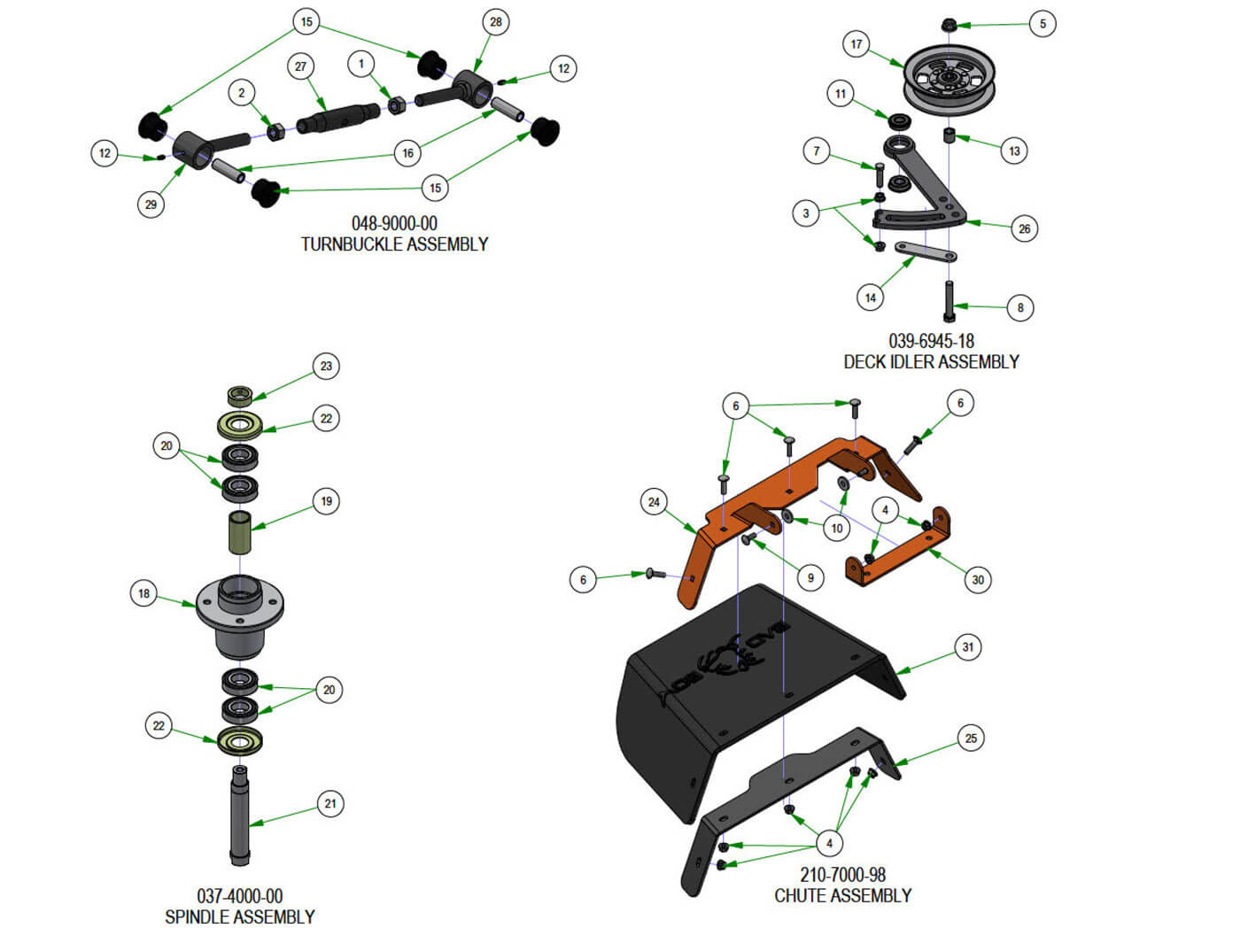 Deck Subassemblies
