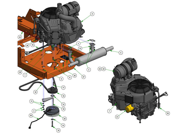 Engine Vanguard EFI