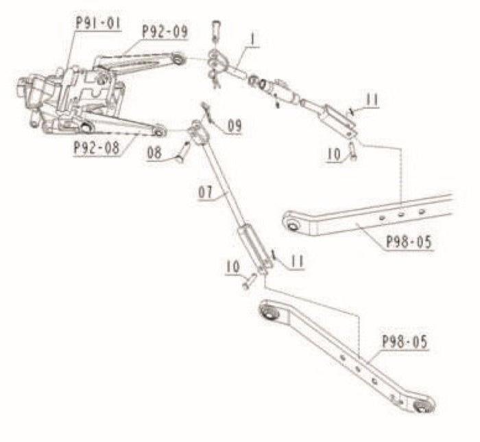 3-Point Linkage (Lift Link)