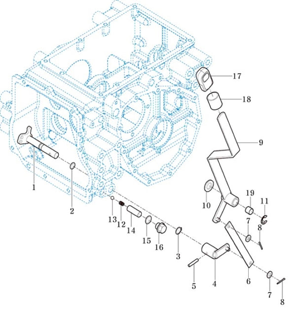 4WD Change Lever
