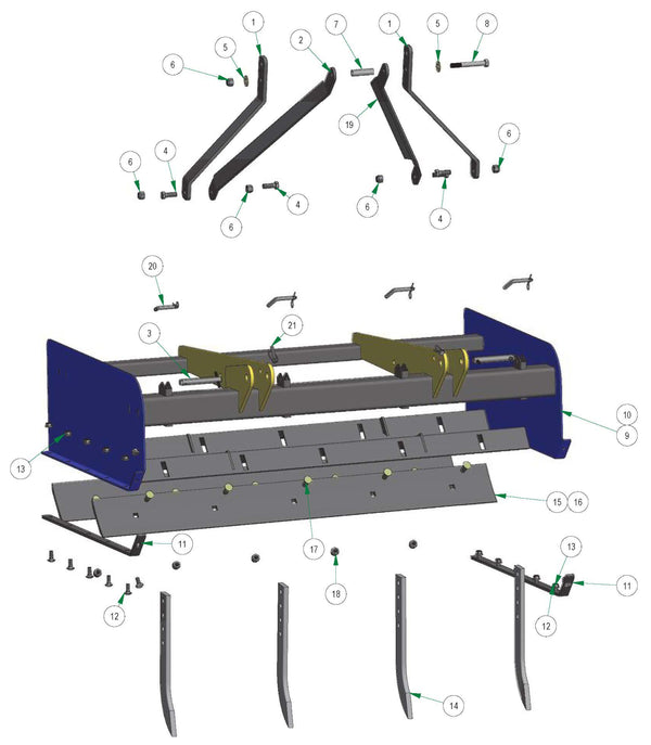 5'/6' Land Grader Parts