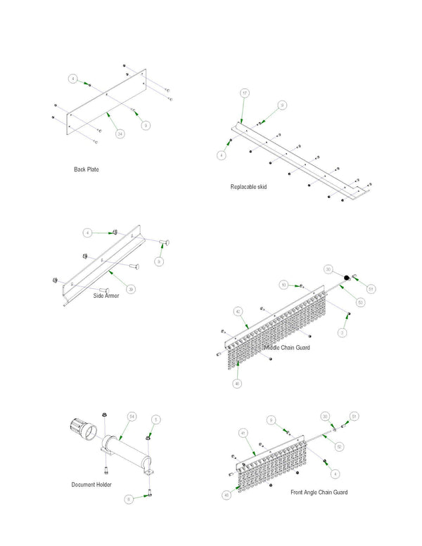 Plates and Chain Parts
