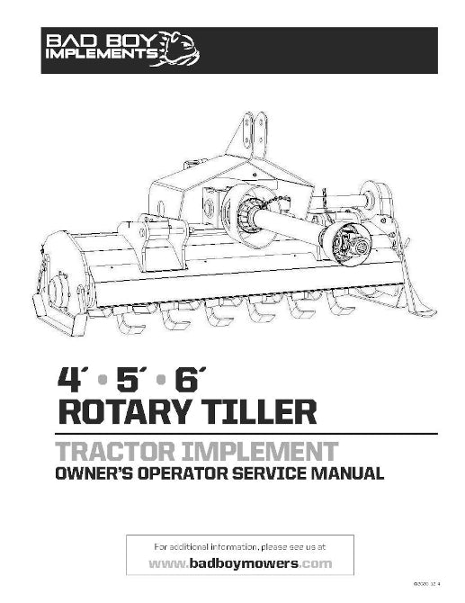 2025 Rotary Tiller