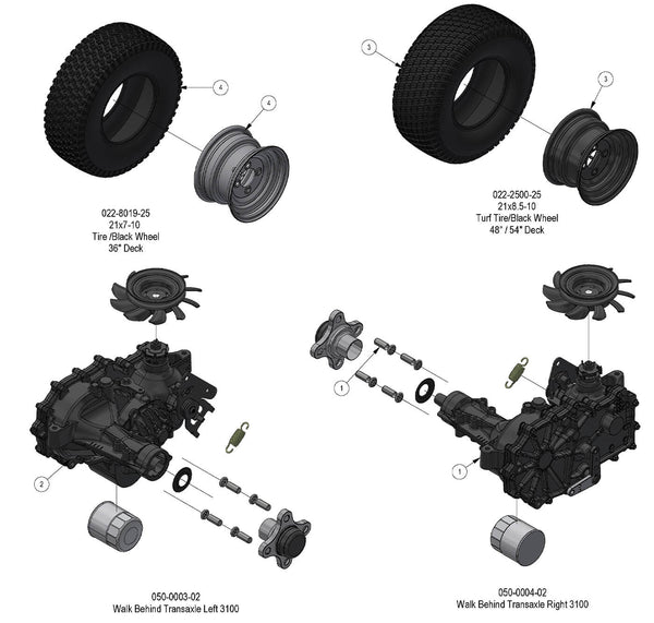 Transaxle Subassemblies