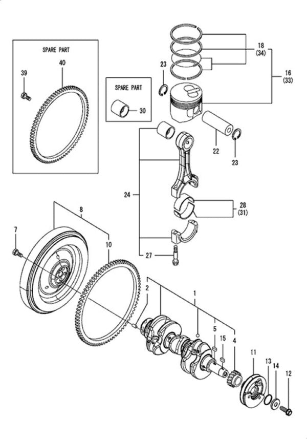 Crankshaft & Piston