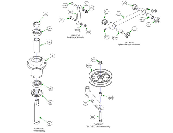 Deck Sub Assemblies
