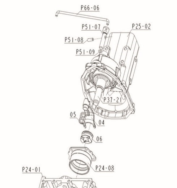 Differential Lock Shift Fork