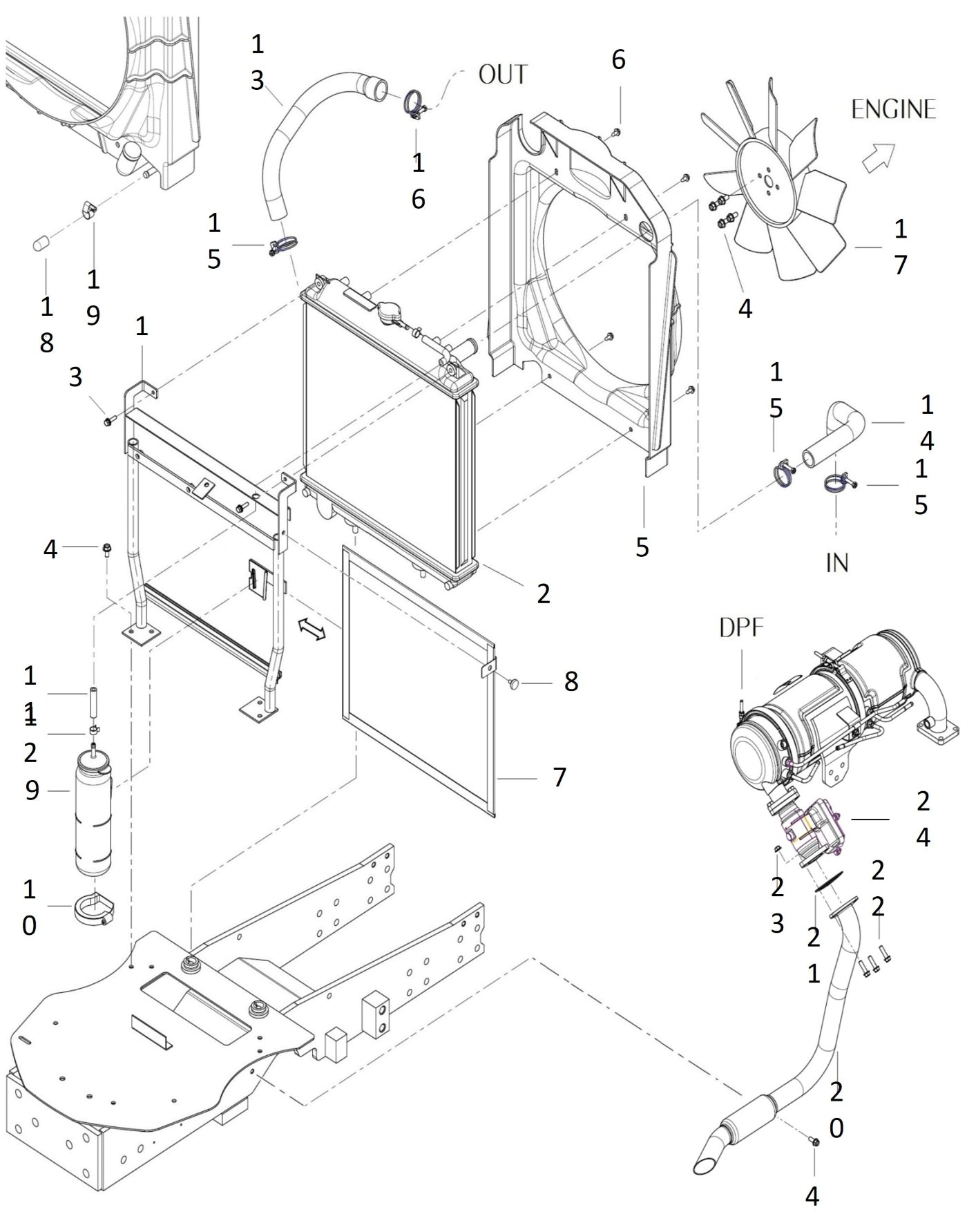 Engine Sub Assembly
