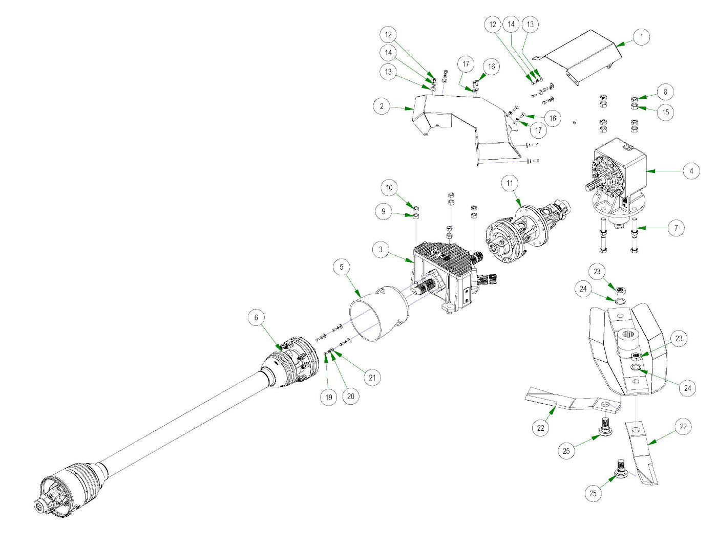 Flexwing Center Driveline Parts