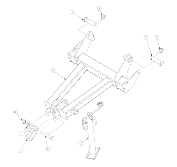 Flexwing Tongue Assembly Parts